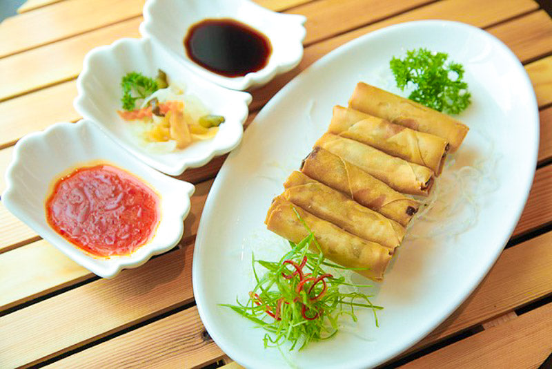 spring rolls - mascot fresh kitchen - chinese food